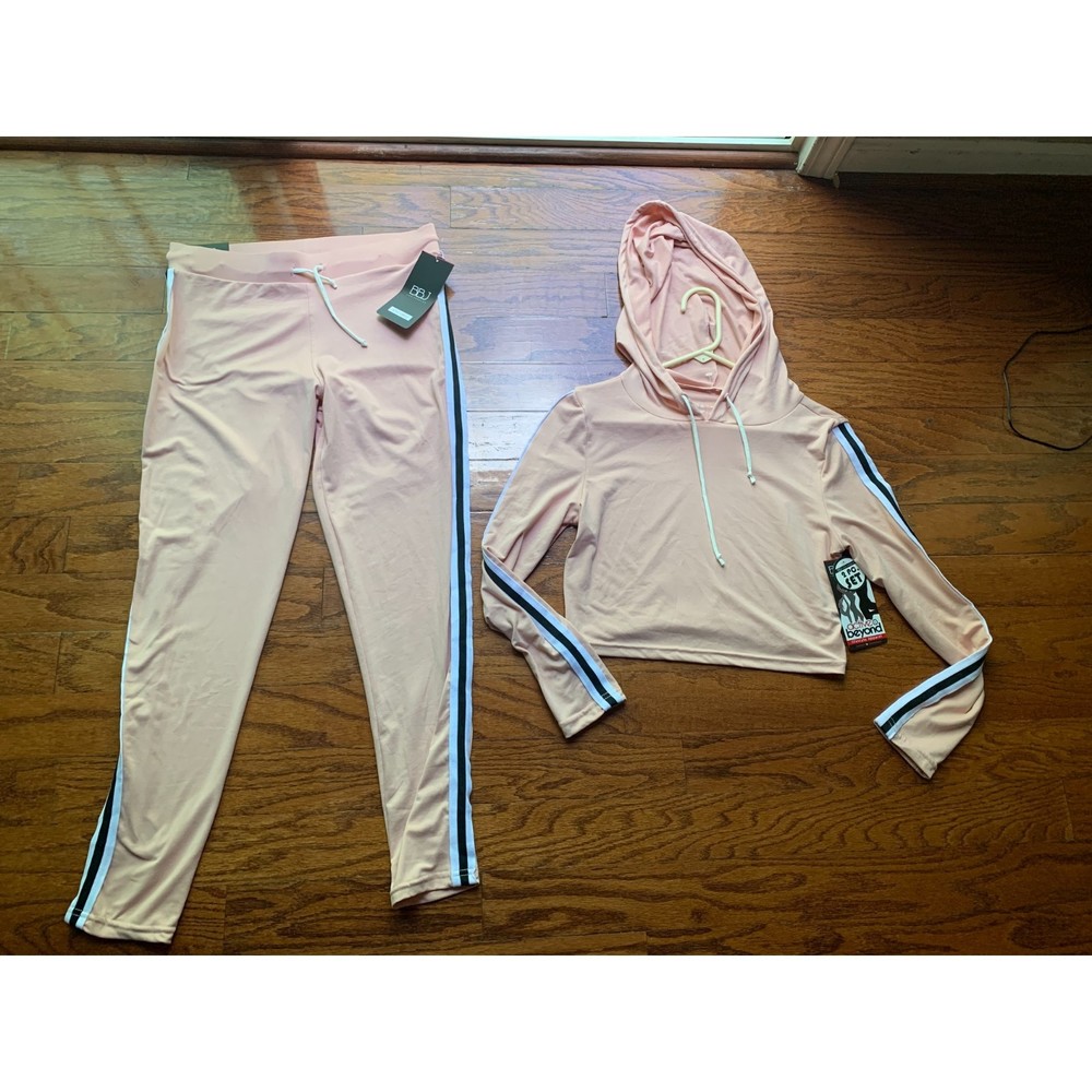 Boomboom Jean Pink Leggings Set Size XL